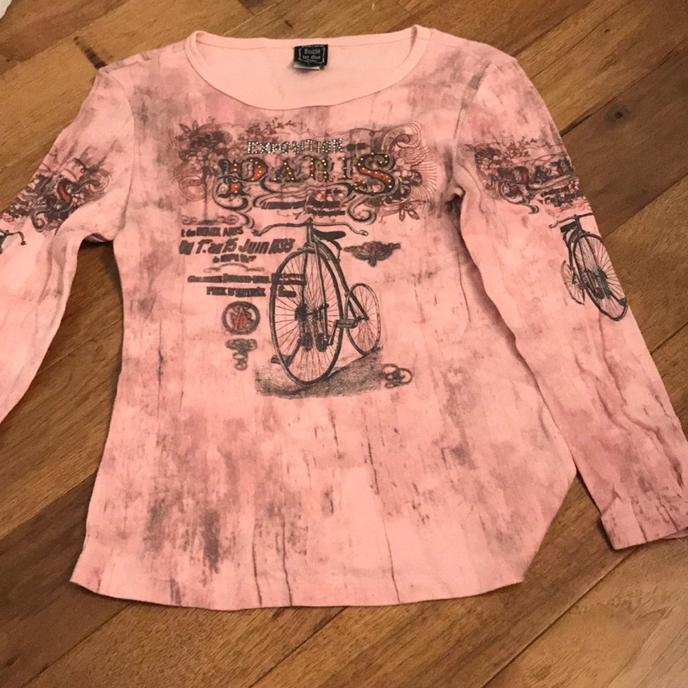 Pink long sleeve shirt!